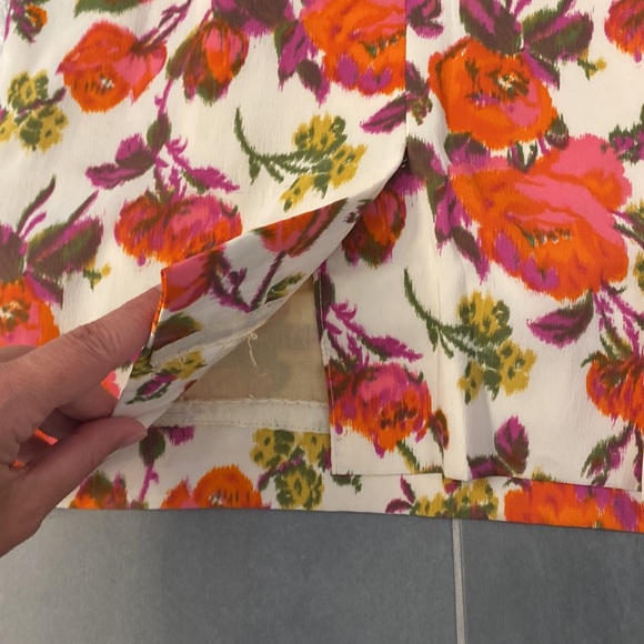 Vintage! floral wiggle dress - Picture 8 of 14